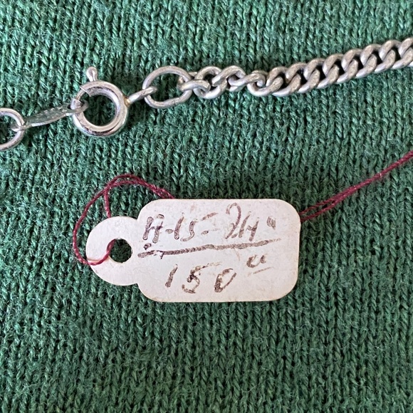 Agem I Sterling Silver Curb Neck Chain 24" - Picture 12 of 16